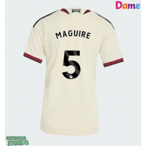 Manchester United Harry Maguire #5 Replika Tredjetrøje Dame 2026-27 Kortærmet